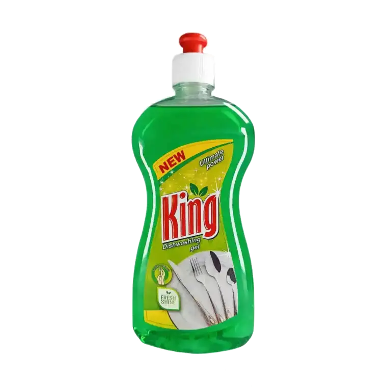 KING Dishwashing Gel – зелено јаболко